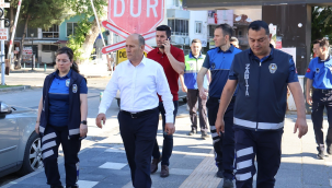 Başkan Mintaş bayram öncesiesnaf denetimine katıldı