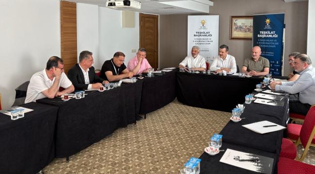 Başkan Turgut Ege bölgesi il başkanları toplantısına katıldı