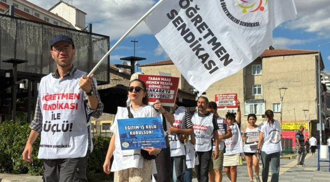 Büyük öğretmen yürüyüşü yarın Ankara'da tamamlanacak