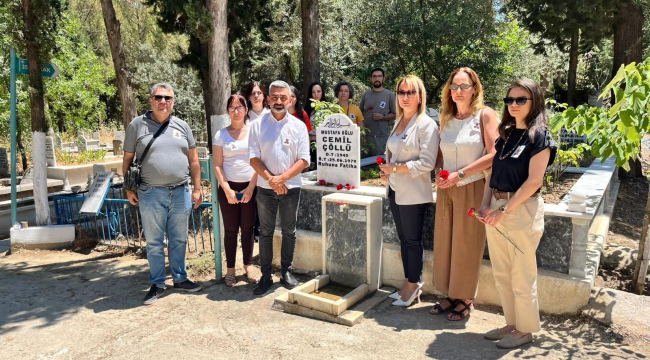 CHP'li eski başkan adayı dua etmek için Çöllü'nün mezarına koştu