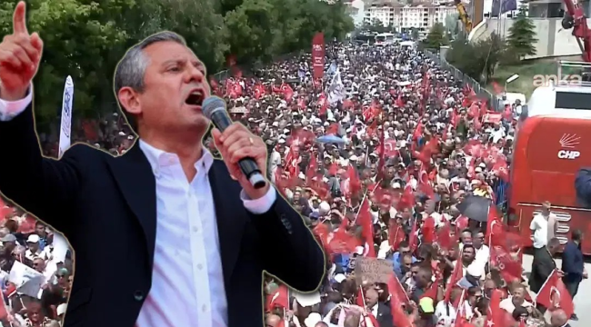 CHP lideri Özel'ara zam hakkımız söke-söke alırız'