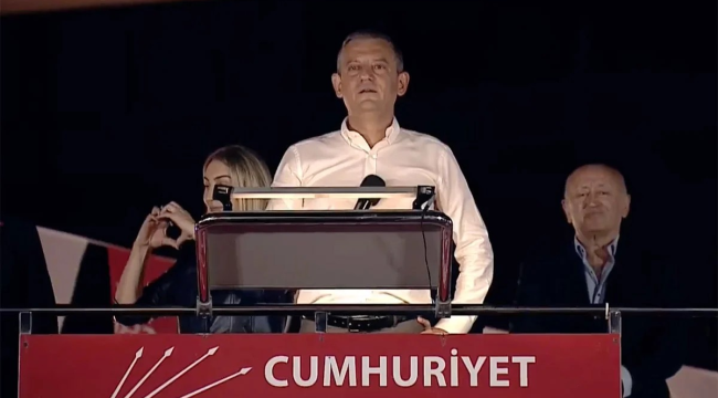 CHP lideri Özel''teslim olmayacağız, boyun eğmeyeceğiz''
