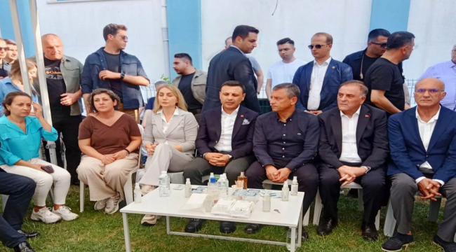 Dilek İmamoğlu Ferdi Zeyrek için Manisa'ya geldi