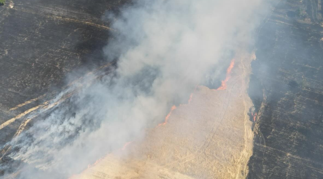 Dumandan kapanan D300 karayolu trafiğe açıldı