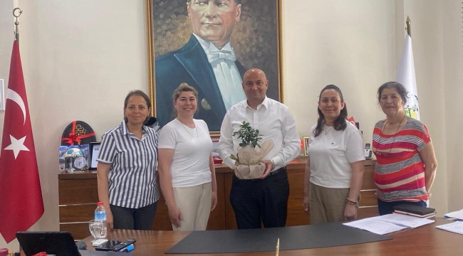 Göl.Der yönetimi başkan Aykan'ı ziyaret etti