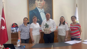 Göl.Der yönetimi başkan Aykan'ı ziyaret etti