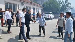 Havadan ve karadan orman yangınlarını söndürme sürüyor