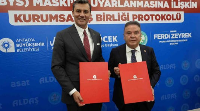 İmzalar atıldı iki büyükşehir arasında teknoloji köprüsü kuruldu