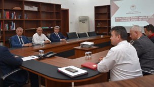 Kaymakam Güldoğan başkanlığında haziran ayı yatırımları izleme toplantısı 