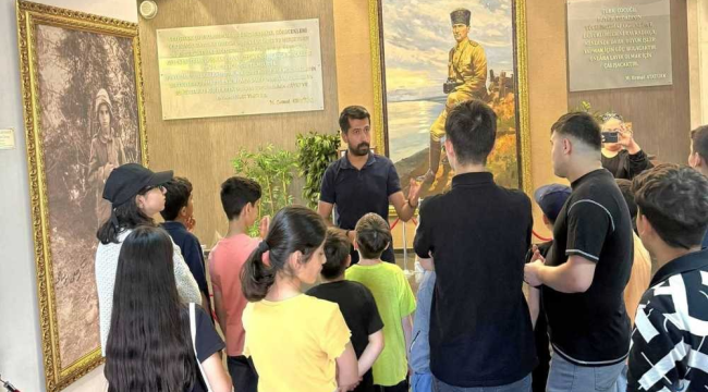 Koruma altındaki çocuklar kültürel geziye katıldı