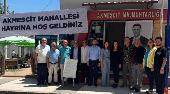 Manisa'da 6 mahalle muhtarı Zeyrek için hayır düzenledi