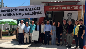 Manisa'da 6 mahalle muhtarı Zeyrek için hayır düzenledi