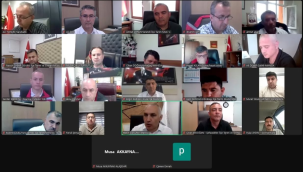 Müdür Öztürk başkanlığında 17 ilçe müdürünün katıldığı koordinasyon ve istişare toplantısı