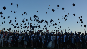 Demirci'de muhteşem mezuniyet töreni