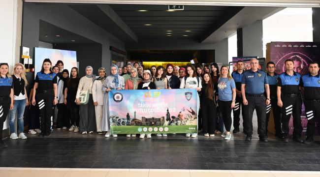 Öğrenciler "tarihi kentin umutlu çocukları -2"kurslarına katıldı