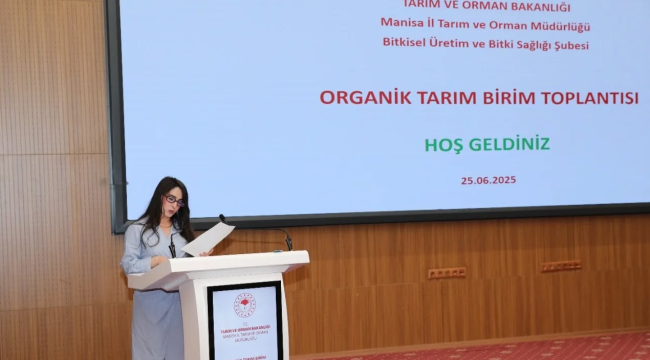 Organik tarım birimi toplantısı düzenlendi