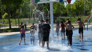  Su parkı hizmete açıldı