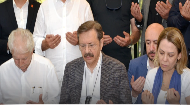 TOBB başkanı ve Türk-İş başkanından taziye ziyareti