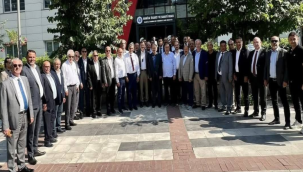 Toplantıya13 oda ve borsa başkanları ve iş adamları katıldı