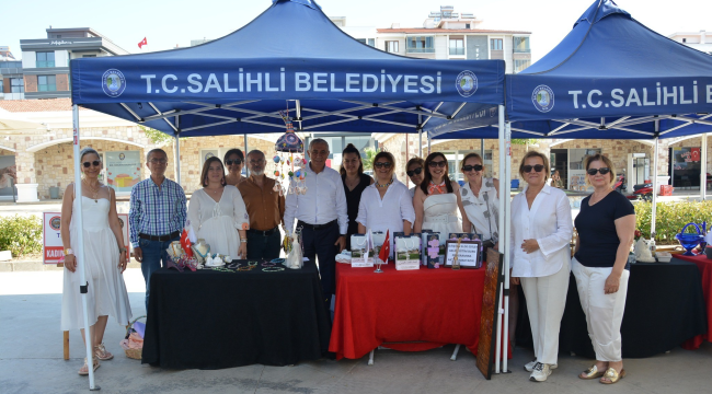 TSO başkanı Yüksel kadın girişimci pazarını ziyaret etti