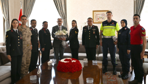 Vali Özkan Jandarma teşkilatının 186. yılını kutladı
