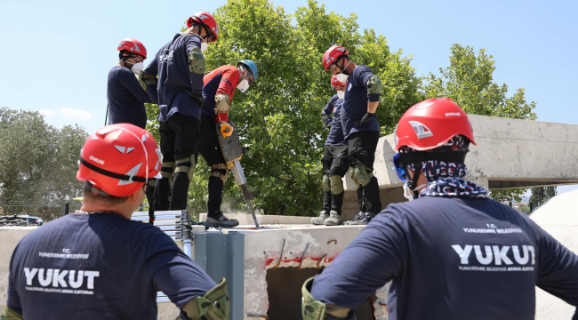 YUKUT üyeleri afet eğitimlerini tamamladı