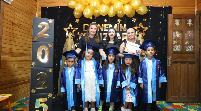 Yunusemre'de 280 öğrenci belgelerini aldı