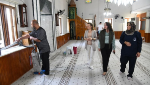 Yunusemre'de camiler bayrama hazır