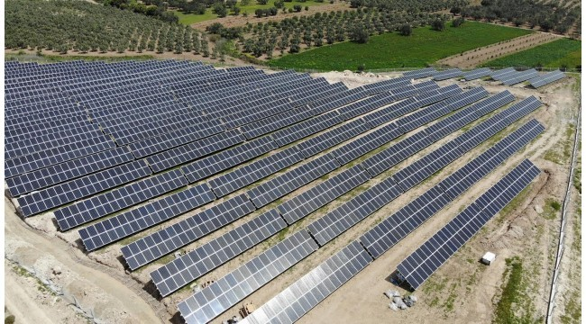 45 milyon TL'lik Ahmetli GES projesinin kurulumu sürüyor