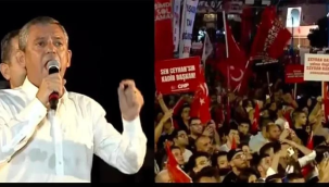 Adana Zeydan Karalar için ayakta! CHP lideri Özgür Özel on binlere sesleniyor