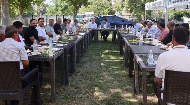 Ahmetli'de muhtarlar toplantısı