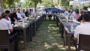 Ahmetli'de muhtarlar toplantısı