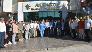 AKP 17 İlçe 3 kademe ilçe başkanları ve belediye başkanları istişare toplantısı