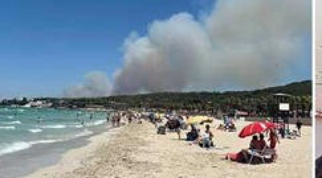 Alevler bu sefer İzmir'in Çeşme ilçesine sıçradı!