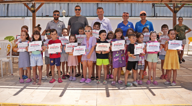 Artık sertfikalı yüzücü oldular