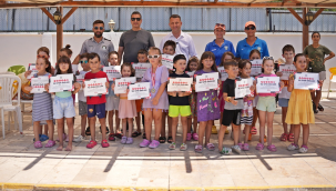 Artık sertfikalı yüzücü oldular