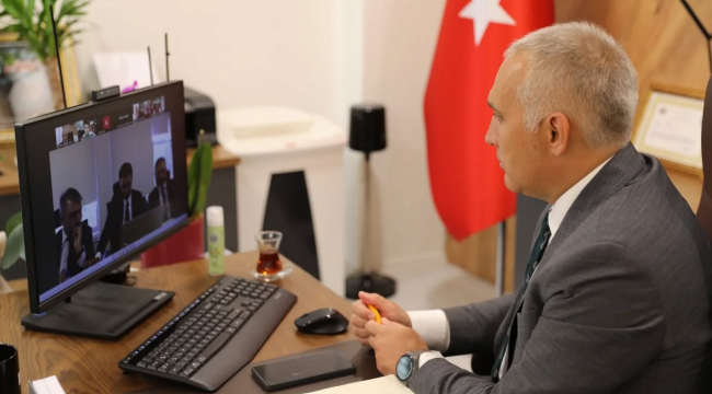  Bağda rekolte tahmini konusunda çevrimiçi toplantı düzenlendi