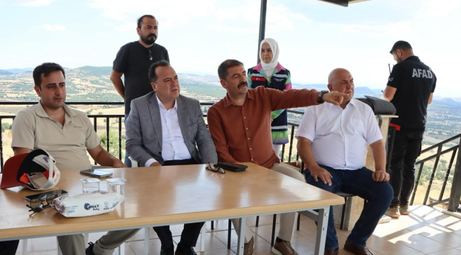 Başkan Dutlulu Kula'da