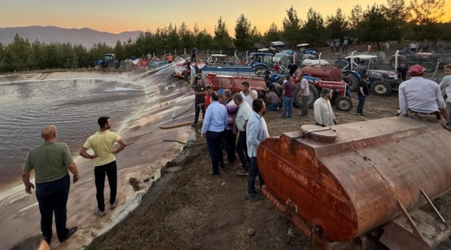 Başkan Dutlulu Saruhanlı'da söndürülen orman alanını inceledi