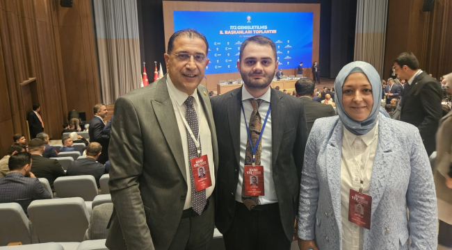Başkan Turgut 172.genişletilmis il başkanları toplantısına katıldı