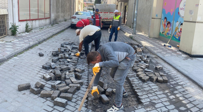 Belediye çalışıyor Soma güzelleşiyor