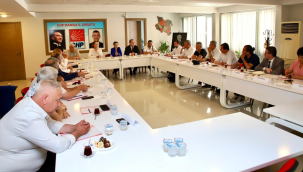 CHP ilçe başkanları toplantısı yapıldı