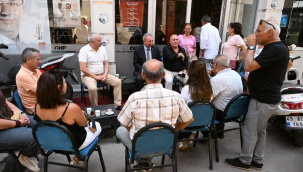 CHP ilçe başkanlığına ziyaret