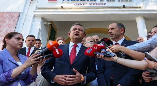 CHP lideri Özel'den anlamlı Kıbrıs mesajı