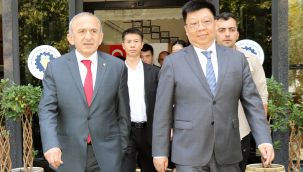 Çin Halk Cumhuriyeti İstanbul başkonsolosu TSO'yu ziyaret etti