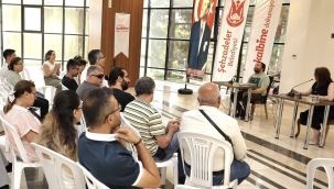 Dünya sesli kitap gününde Manisa'da 'Atatürk anlatıyor'kitabı okundu