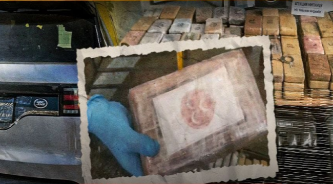 Elçilik aracından 206 kilo kokain çıktı! Üç hilal ayrıntısı