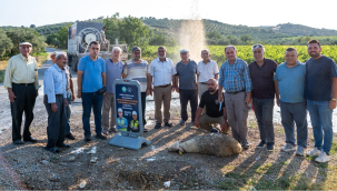 Gölmarmara'da bir mahalle daha suya kavuştu