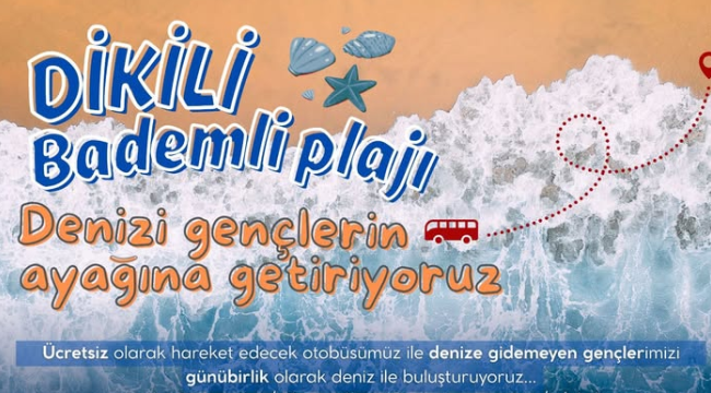 Gördes belediyesinden ücretsiz deniz seferi