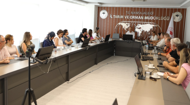 İhracat iş ve işlemlerini kolaylaştırmak için"Manisa ihracat bilgi sistemi projesi" toplantısı